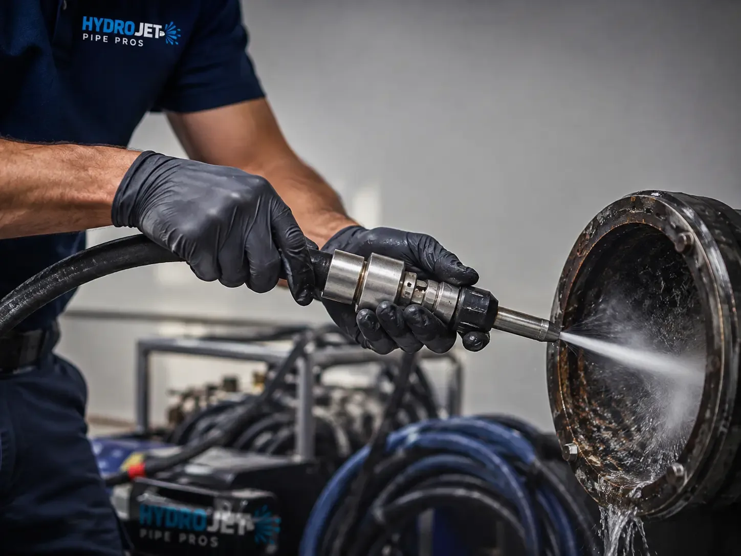 Hydro Jet Pipe Descaling in Houston, DE